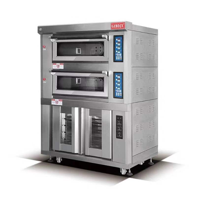 BDR-40HF Gas Pizza Deck Oven With Dough Fermentation